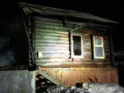 В Башкирии после пожара обнаружили обгоревшего мужчину и подростка с ожогами